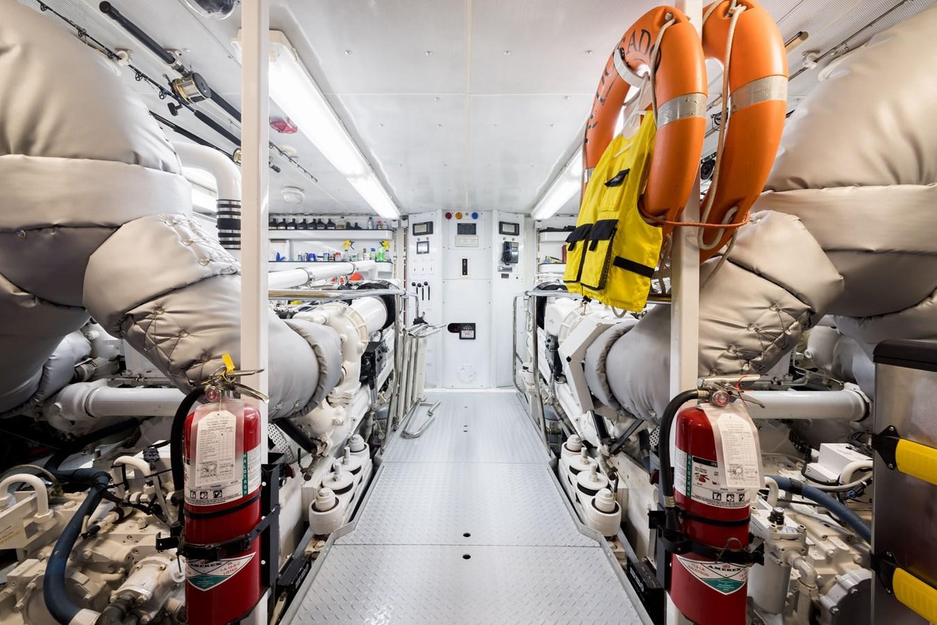 inside of a vehicle aboard REPOSADO Yacht for Sale