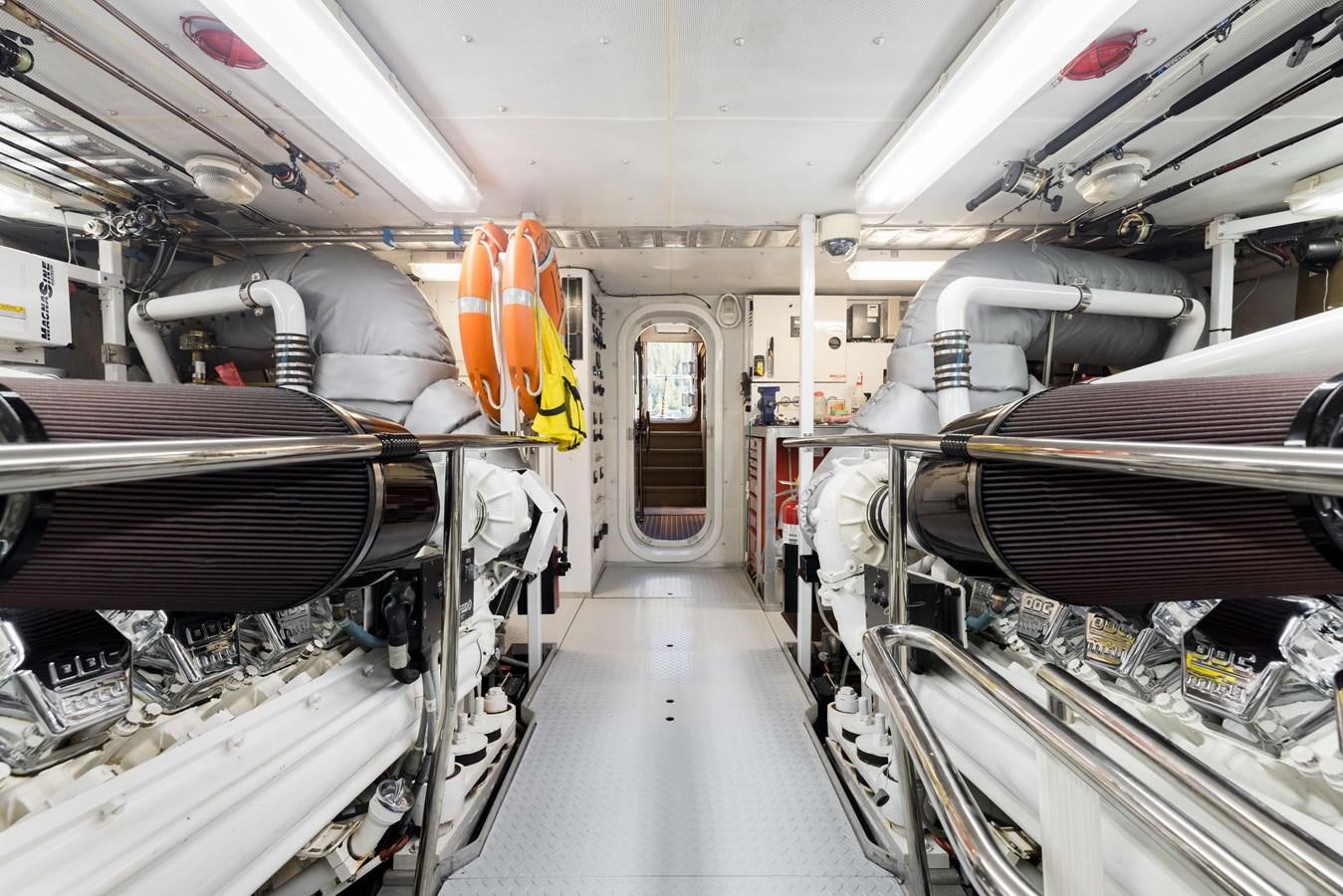 a room with several machines aboard REPOSADO Yacht for Sale