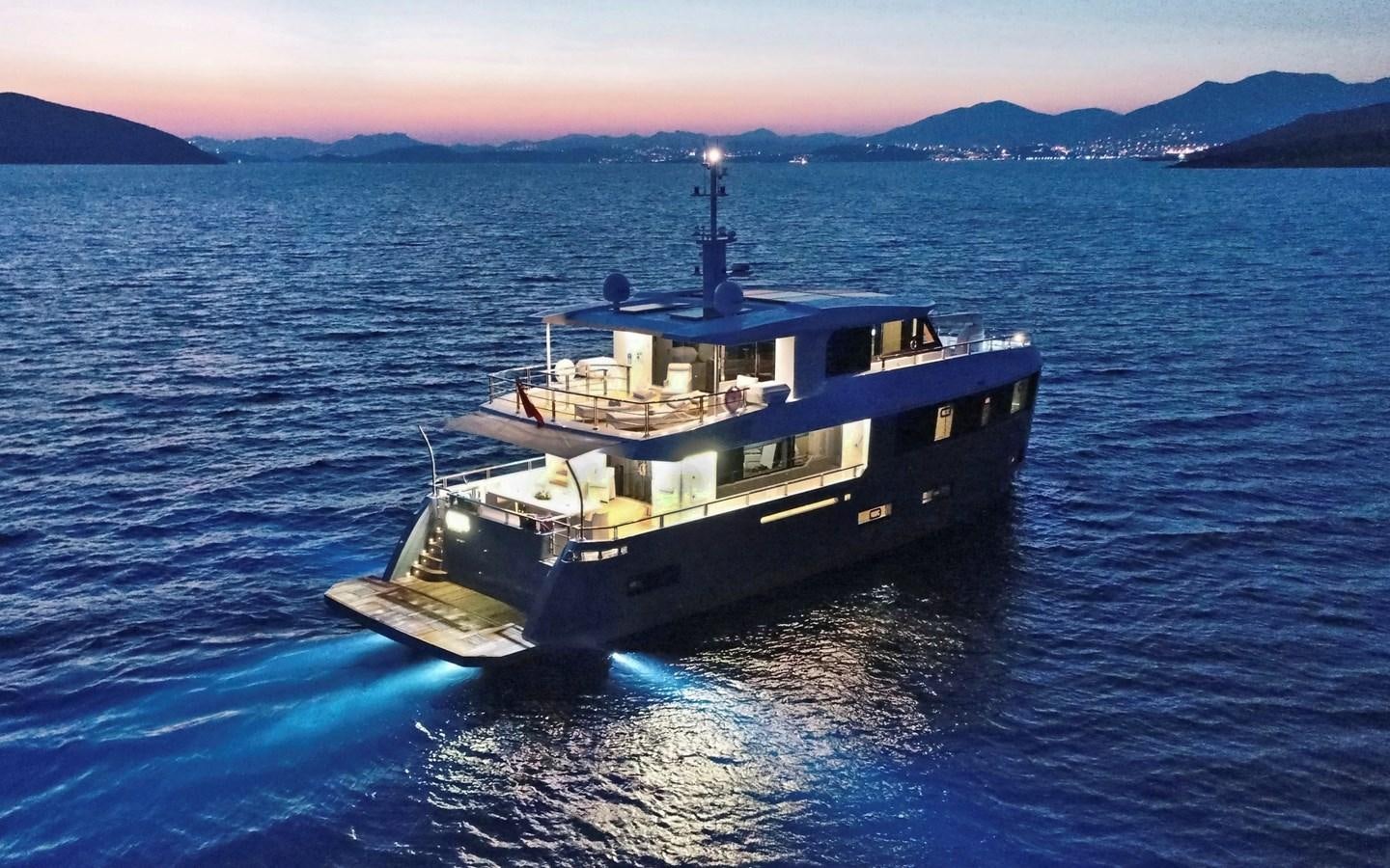 a boat in the water aboard AEGEAN EXPLORER 26M/02 Yacht for Sale