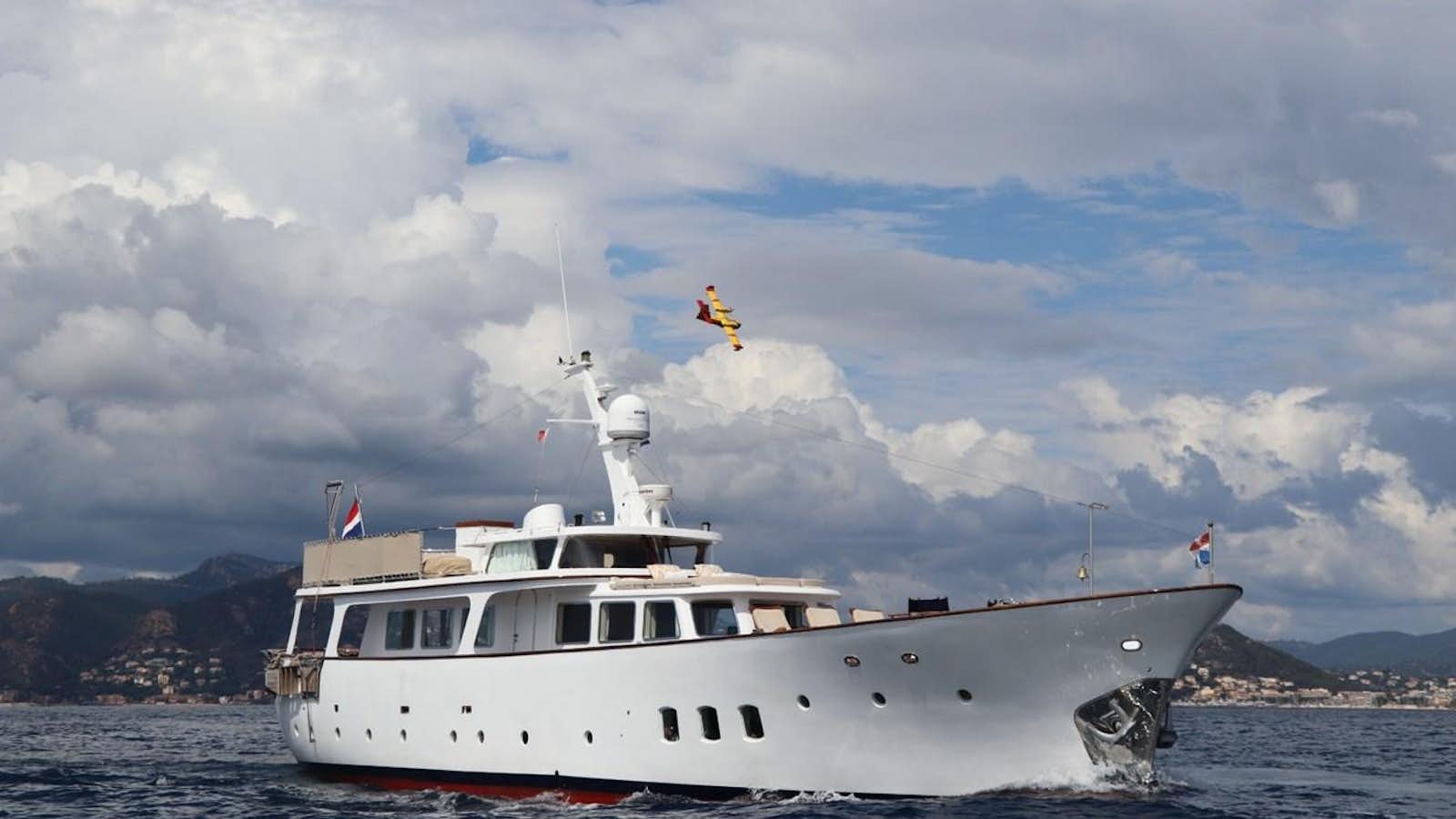 a boat in the water aboard SEALORD Yacht for Sale