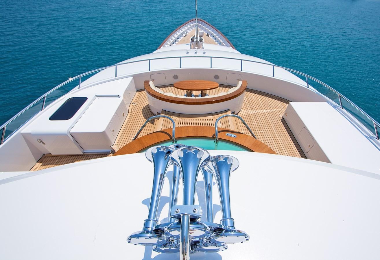 a boat on the water aboard KAHALANI Yacht for Sale