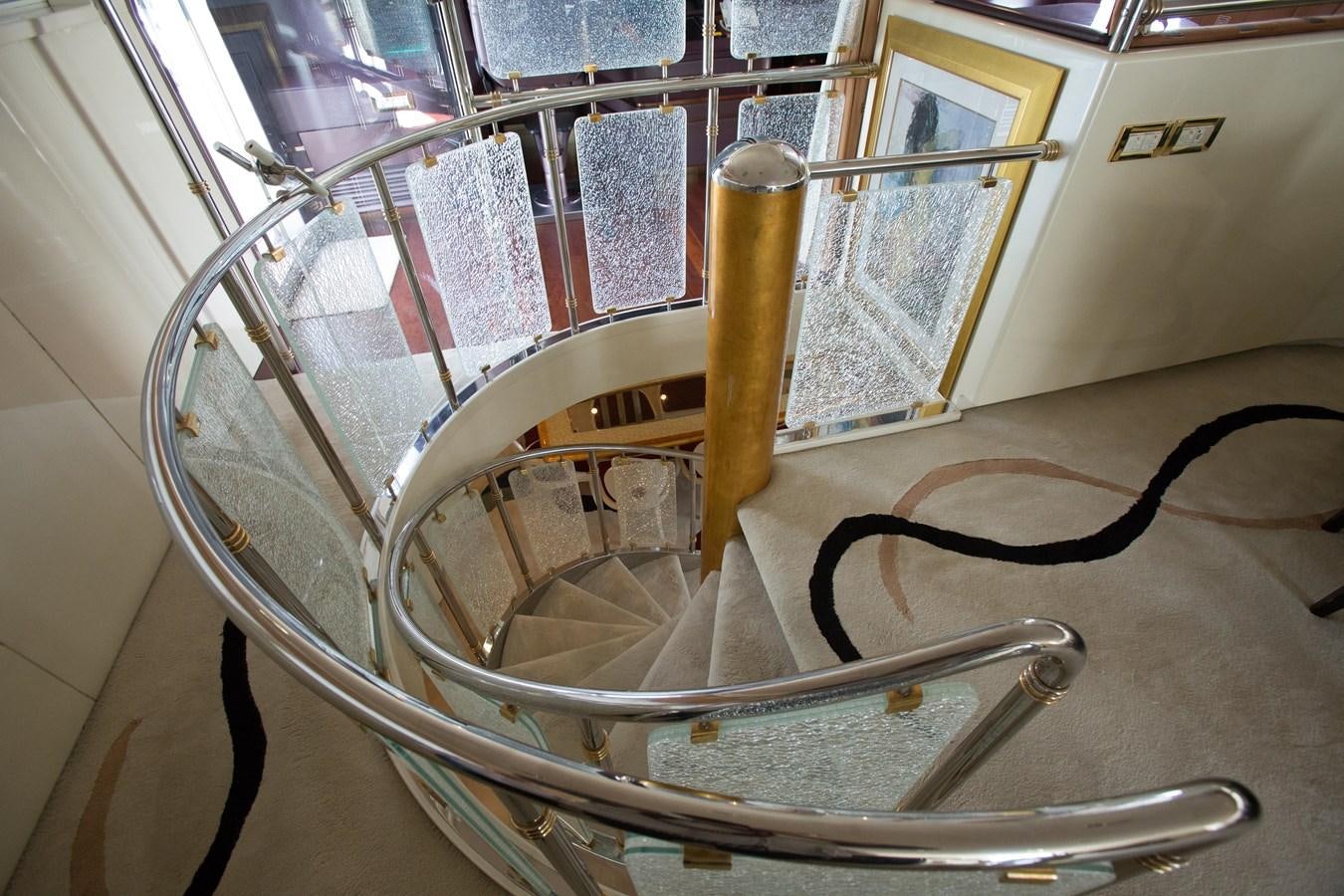 a bicycle with a handlebar aboard TAMTEEN Yacht for Sale