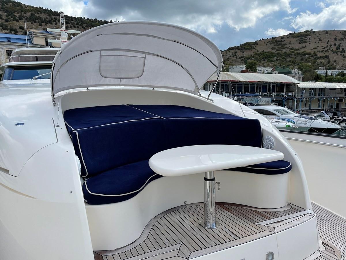 the front of a boat aboard ESPRESSO Yacht for Sale