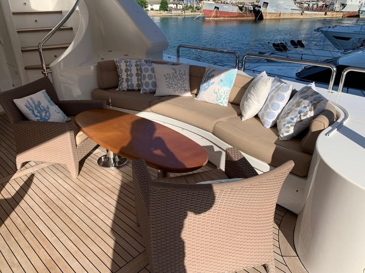 a boat on the water aboard DREAM ON II Yacht for Sale