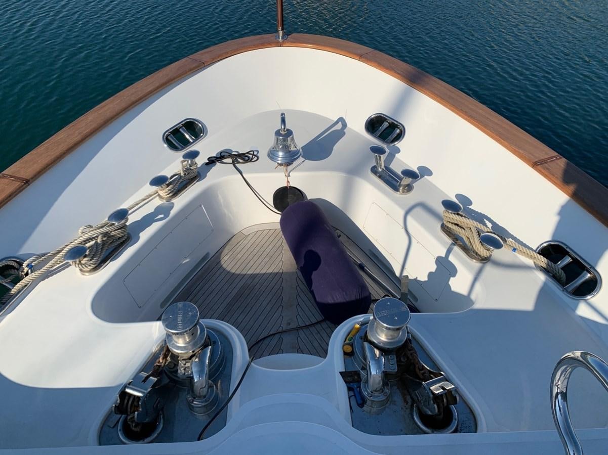 a close-up of a sink aboard DREAM ON II Yacht for Sale