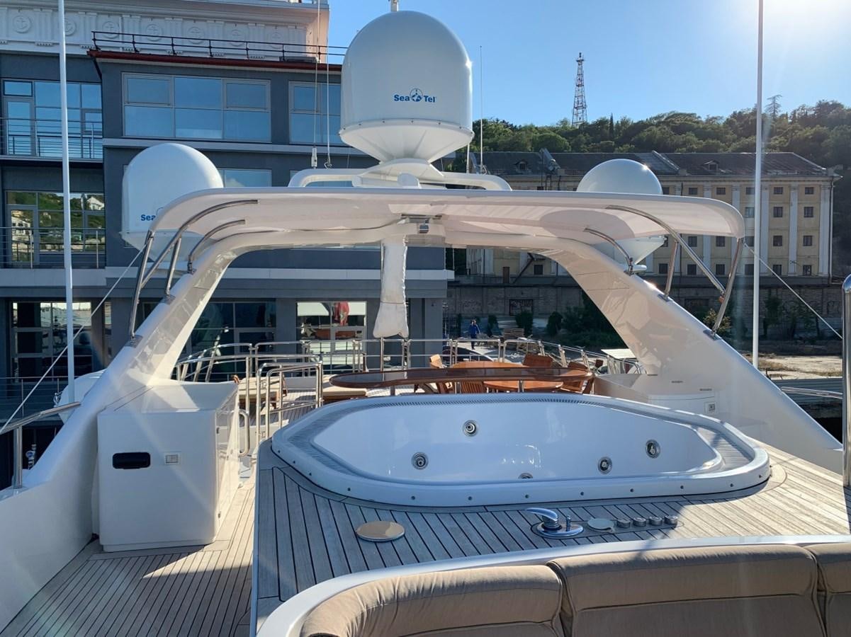 a boat on the water aboard DREAM ON II Yacht for Sale