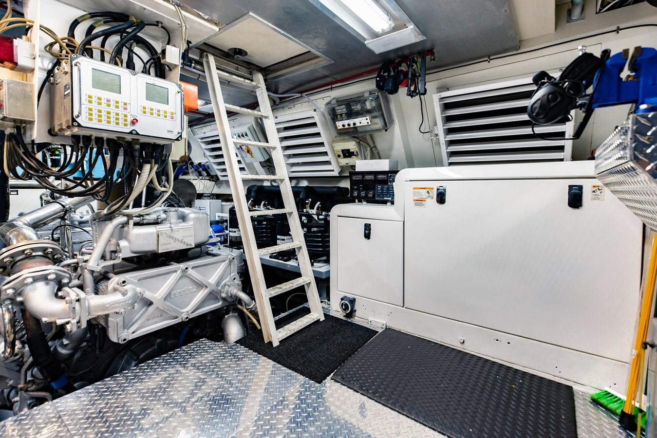 a room with equipment and equipment aboard 7 KNOTS Yacht for Sale