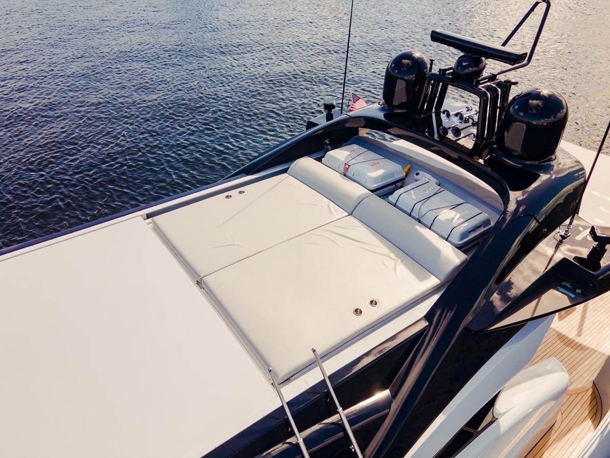 the front of a boat aboard 7 KNOTS Yacht for Sale