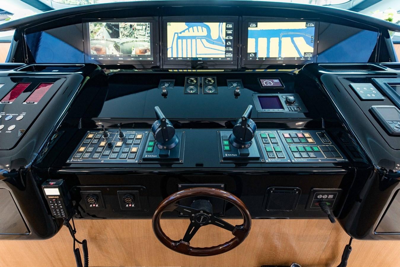 inside of a car aboard 7 KNOTS Yacht for Sale