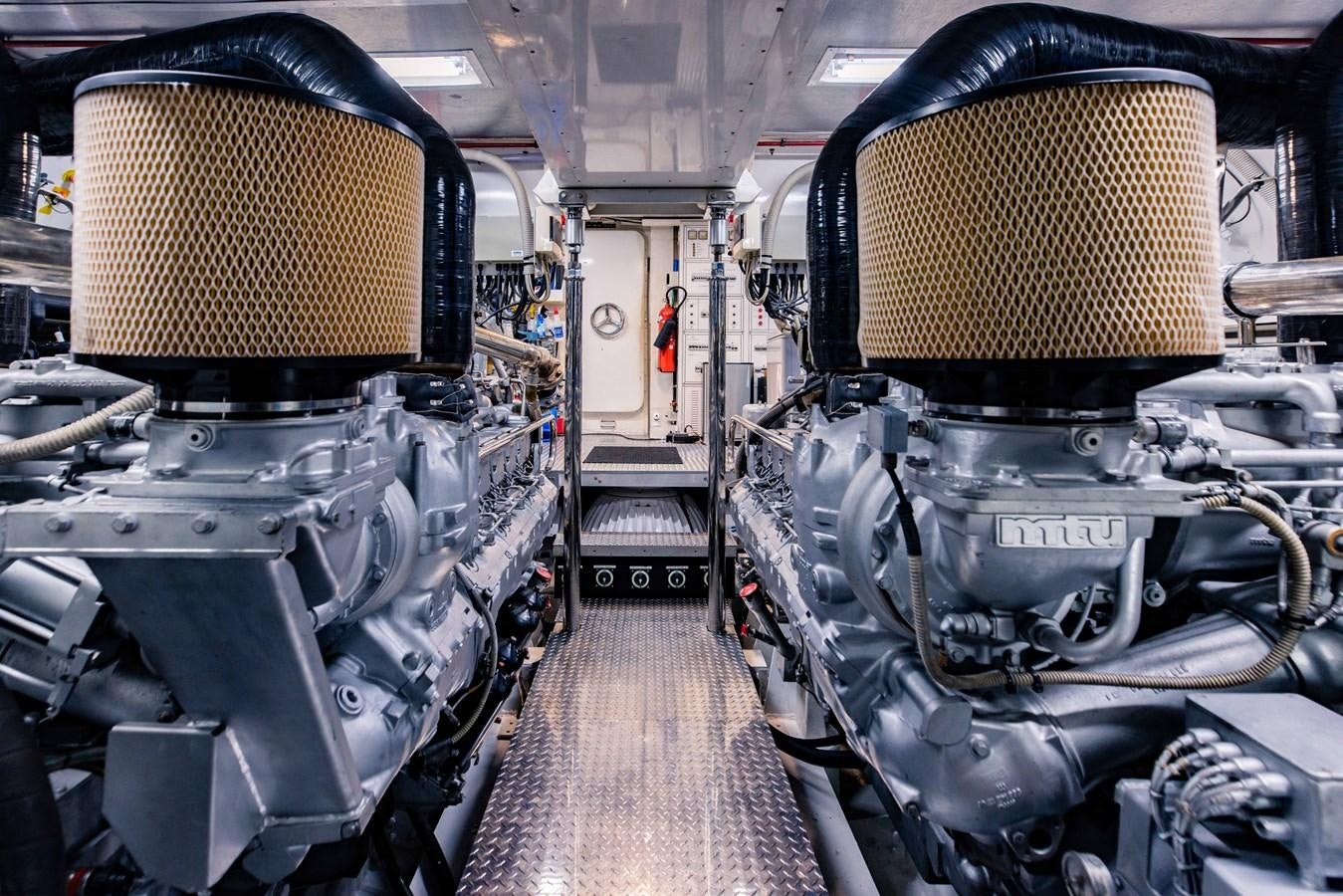 inside of a car aboard 7 KNOTS Yacht for Sale