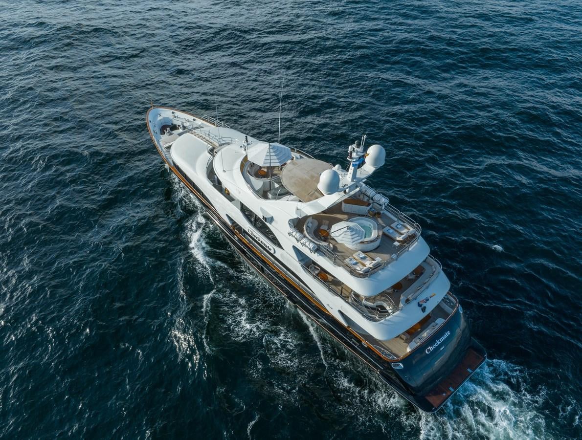 a boat in the water aboard CHECKMATE Yacht for Sale