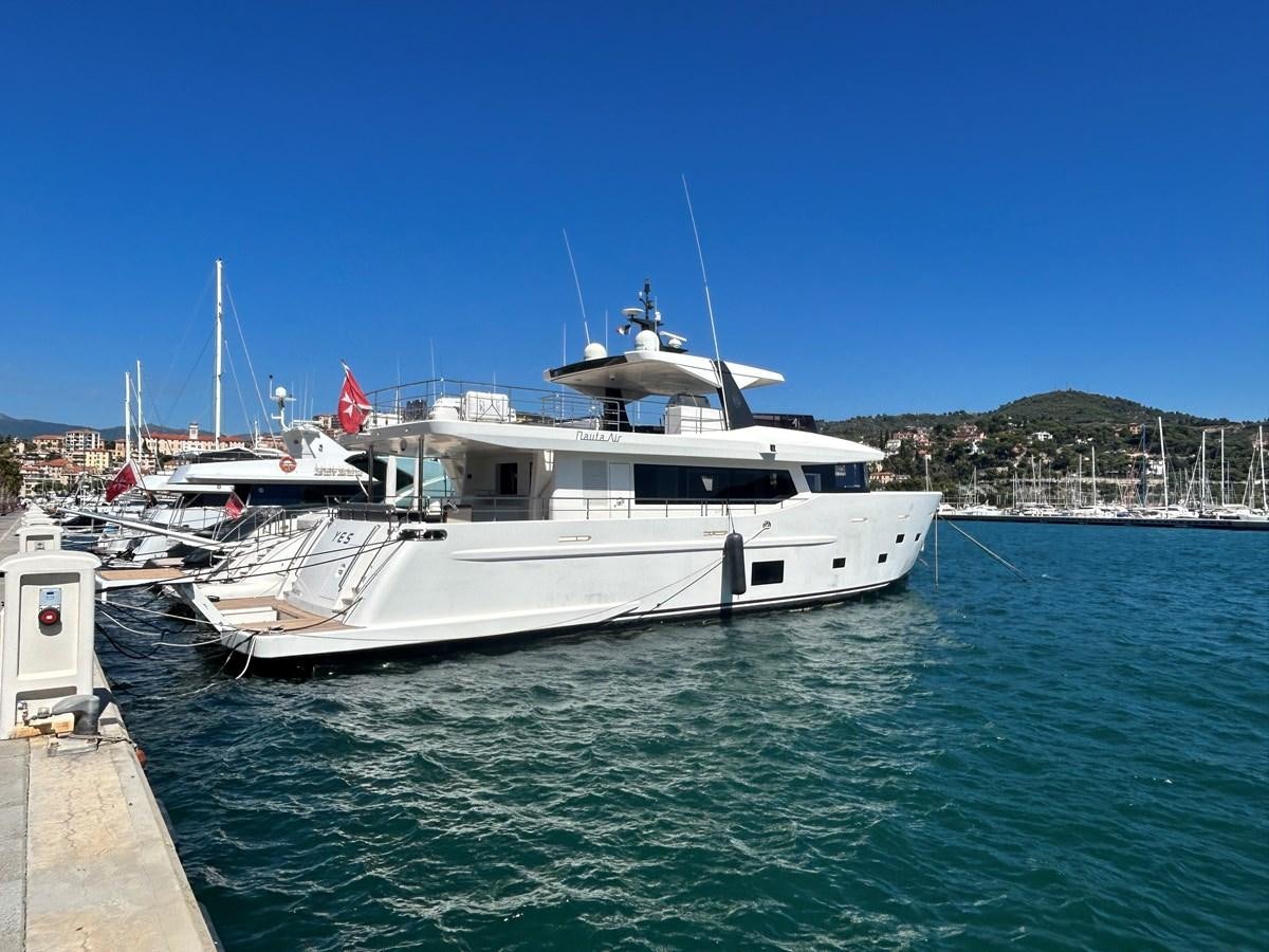 a boat in the water aboard YES Yacht for Sale