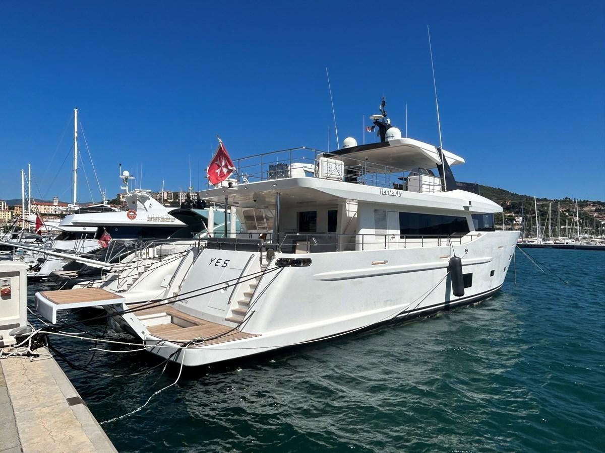 a couple of boats in the water aboard YES Yacht for Sale