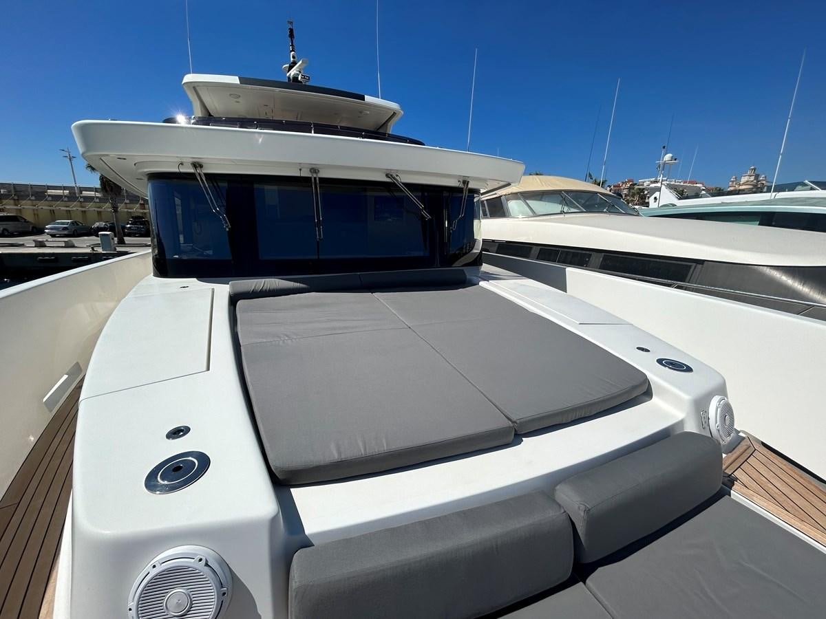 the front of a car aboard YES Yacht for Sale