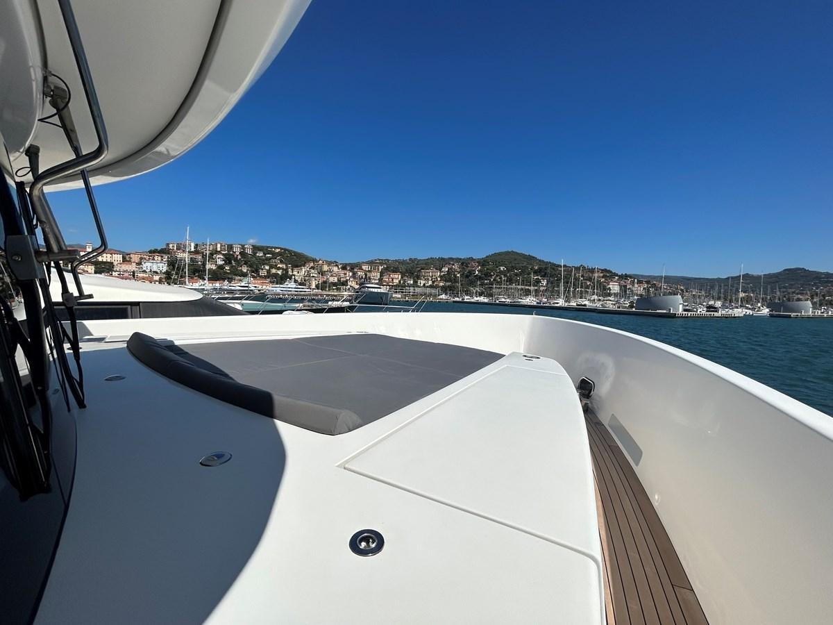 a boat on the water aboard YES Yacht for Sale