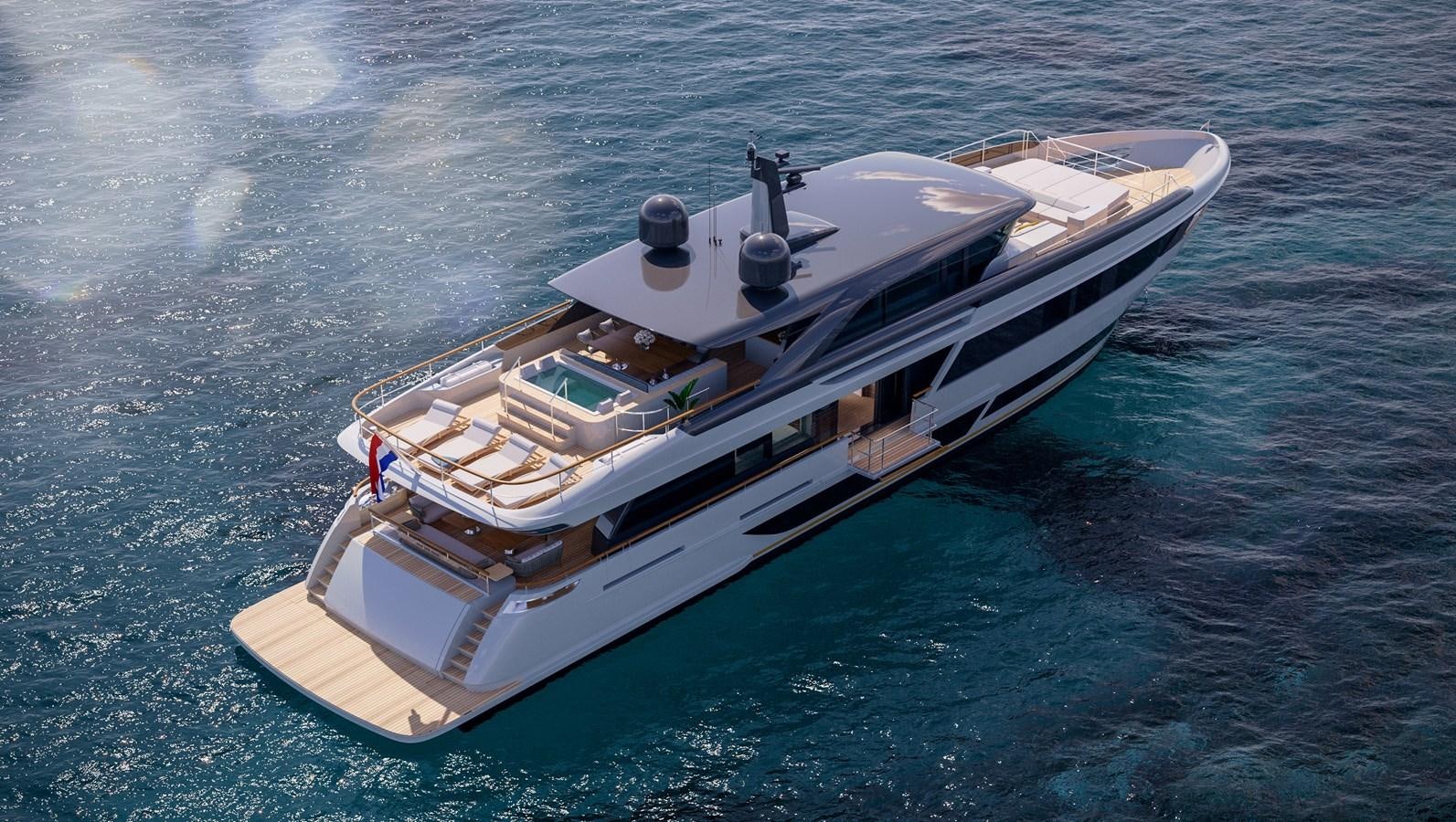 a boat on the water aboard THE VESSEL Yacht for Sale