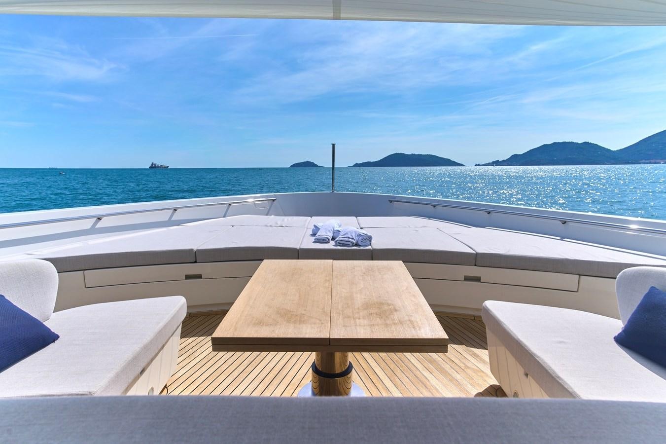 a boat on the water aboard ESTIA Yacht for Sale