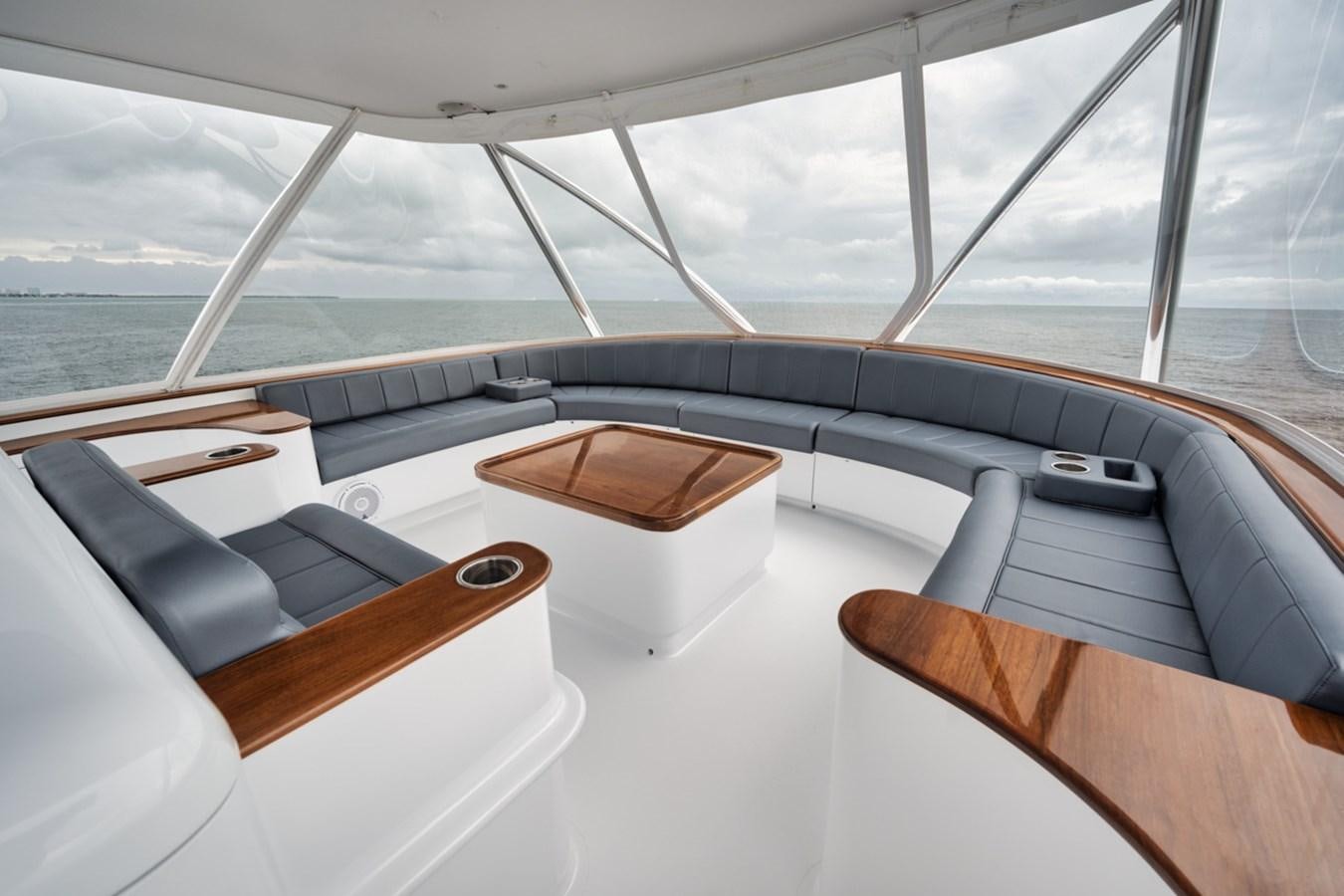 inside of a boat aboard FULL TIME Yacht for Sale