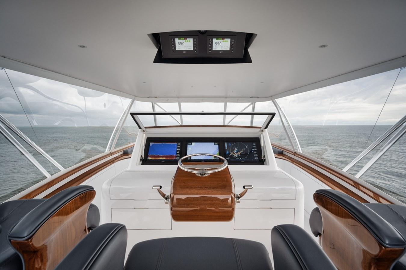 the inside of a boat aboard FULL TIME Yacht for Sale