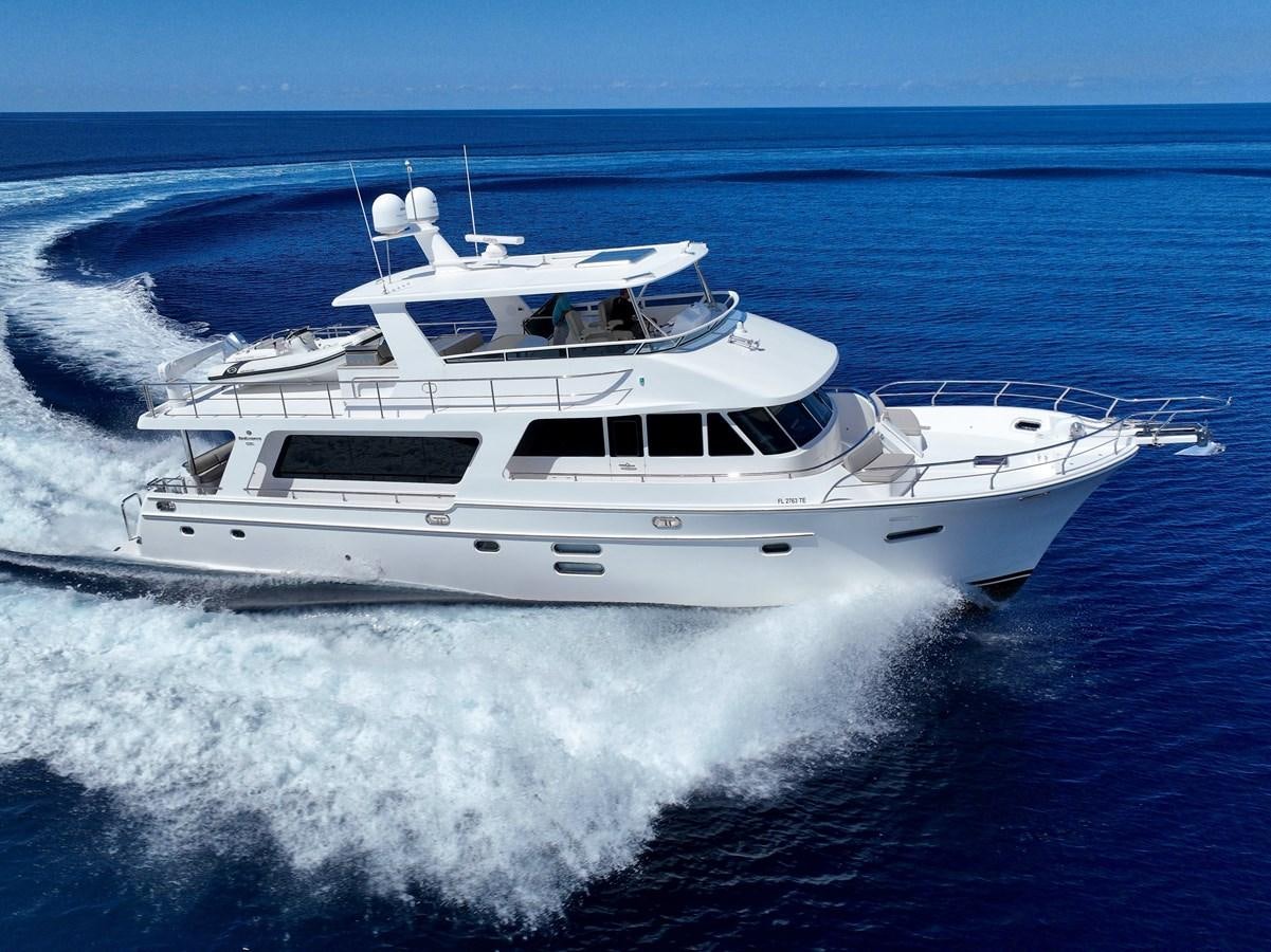 a boat on the water aboard KNOT FLYING Yacht for Sale