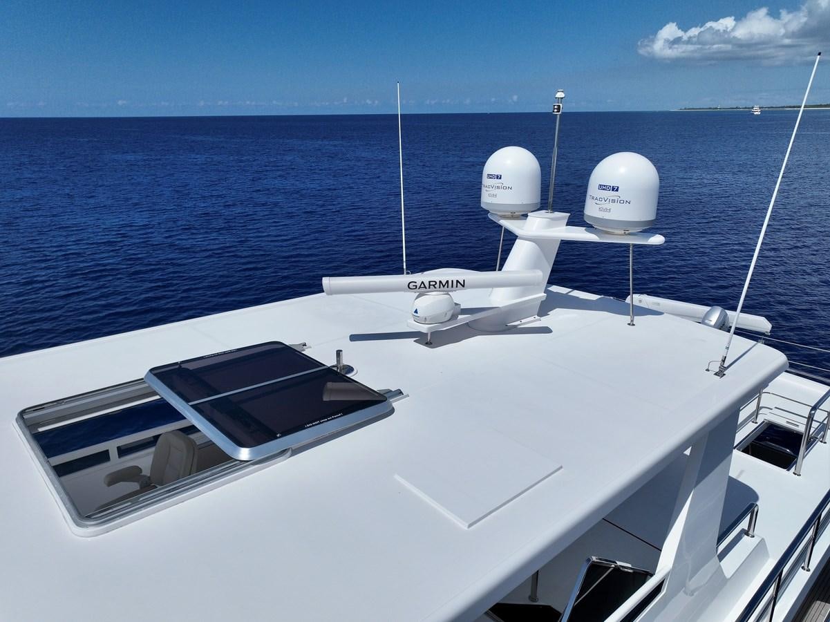 a boat on the water aboard KNOT FLYING Yacht for Sale