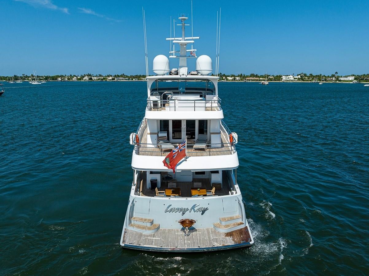 a boat in the water aboard LACEY KAY Yacht for Sale
