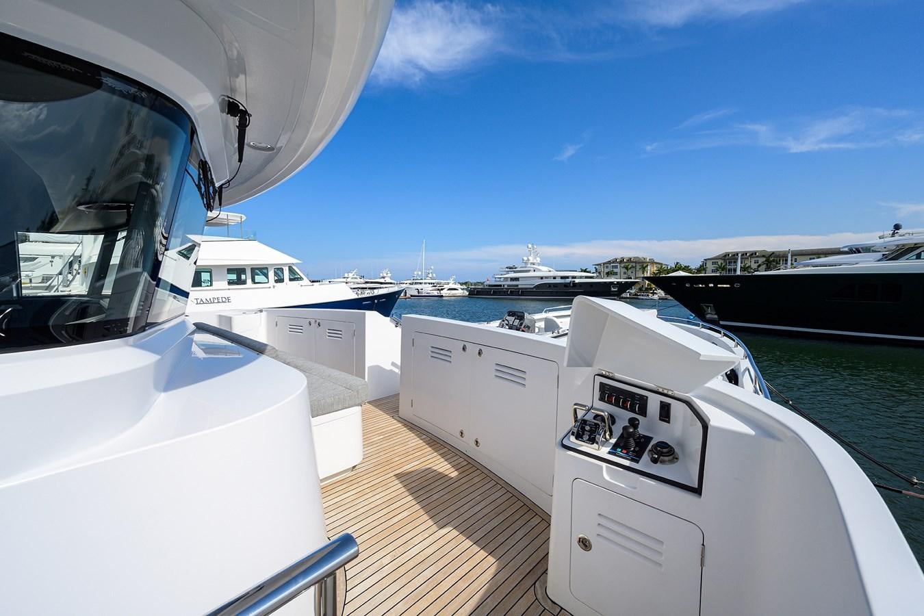a boat on the water aboard LACEY KAY Yacht for Sale