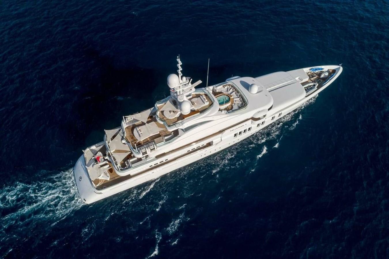 a high angle view of a ship aboard TALISMAN C Yacht for Sale