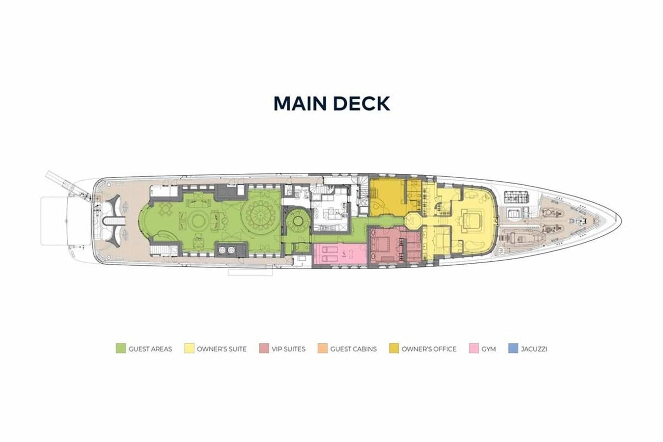 diagram aboard TALISMAN C Yacht for Sale