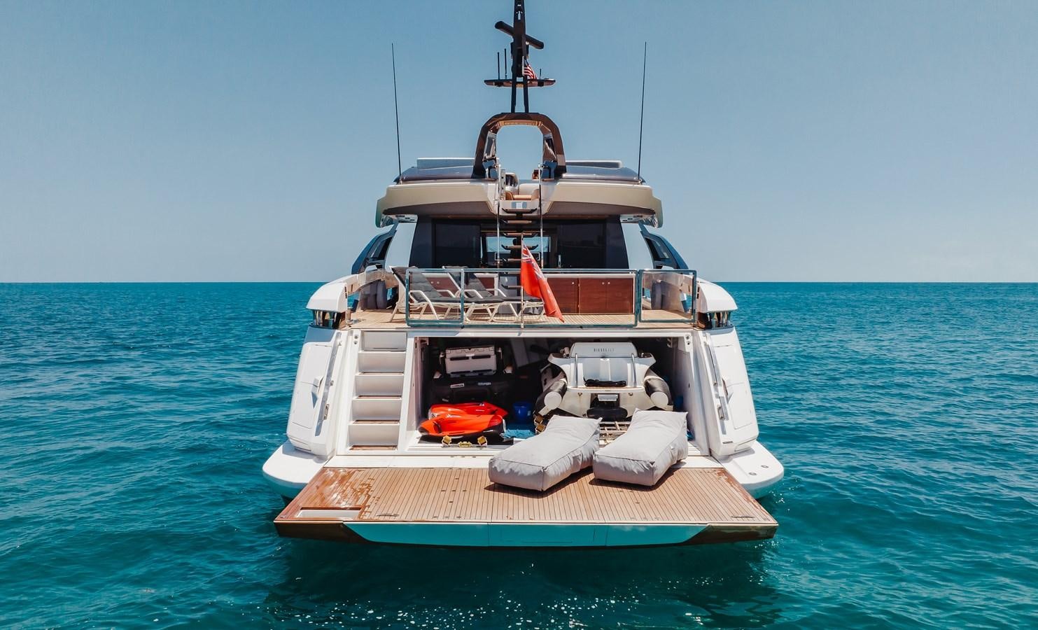 a boat in the water aboard BASH II Yacht for Sale