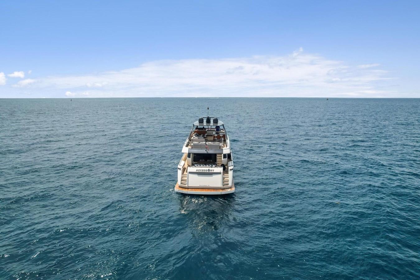 a boat in the water aboard XFAF8532J021 Yacht for Sale