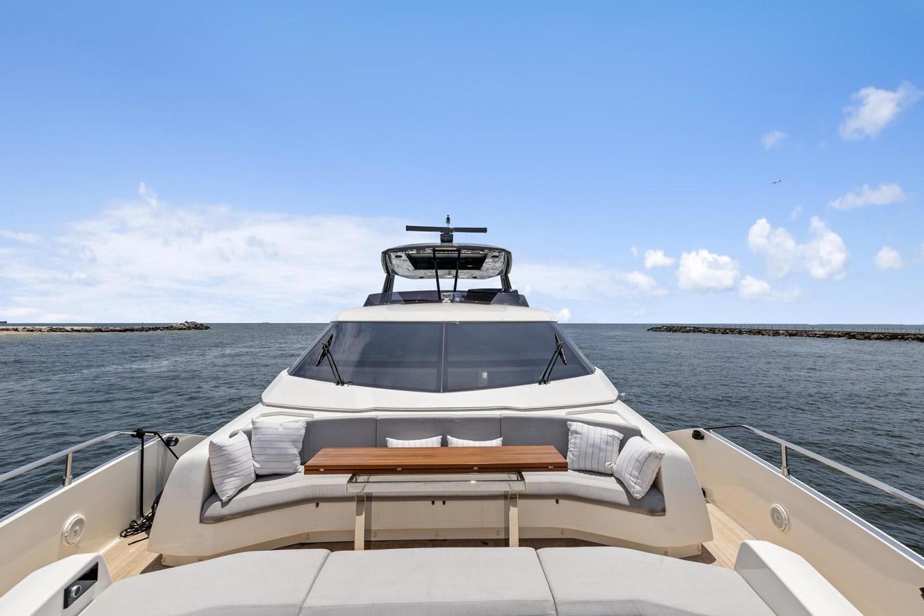 a boat on the water aboard XFAF8532J021 Yacht for Sale