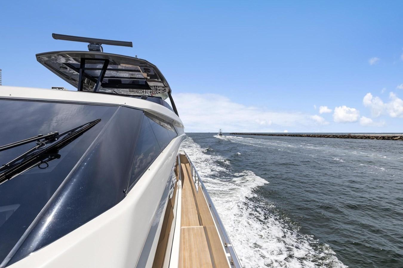 a boat on the water aboard XFAF8532J021 Yacht for Sale