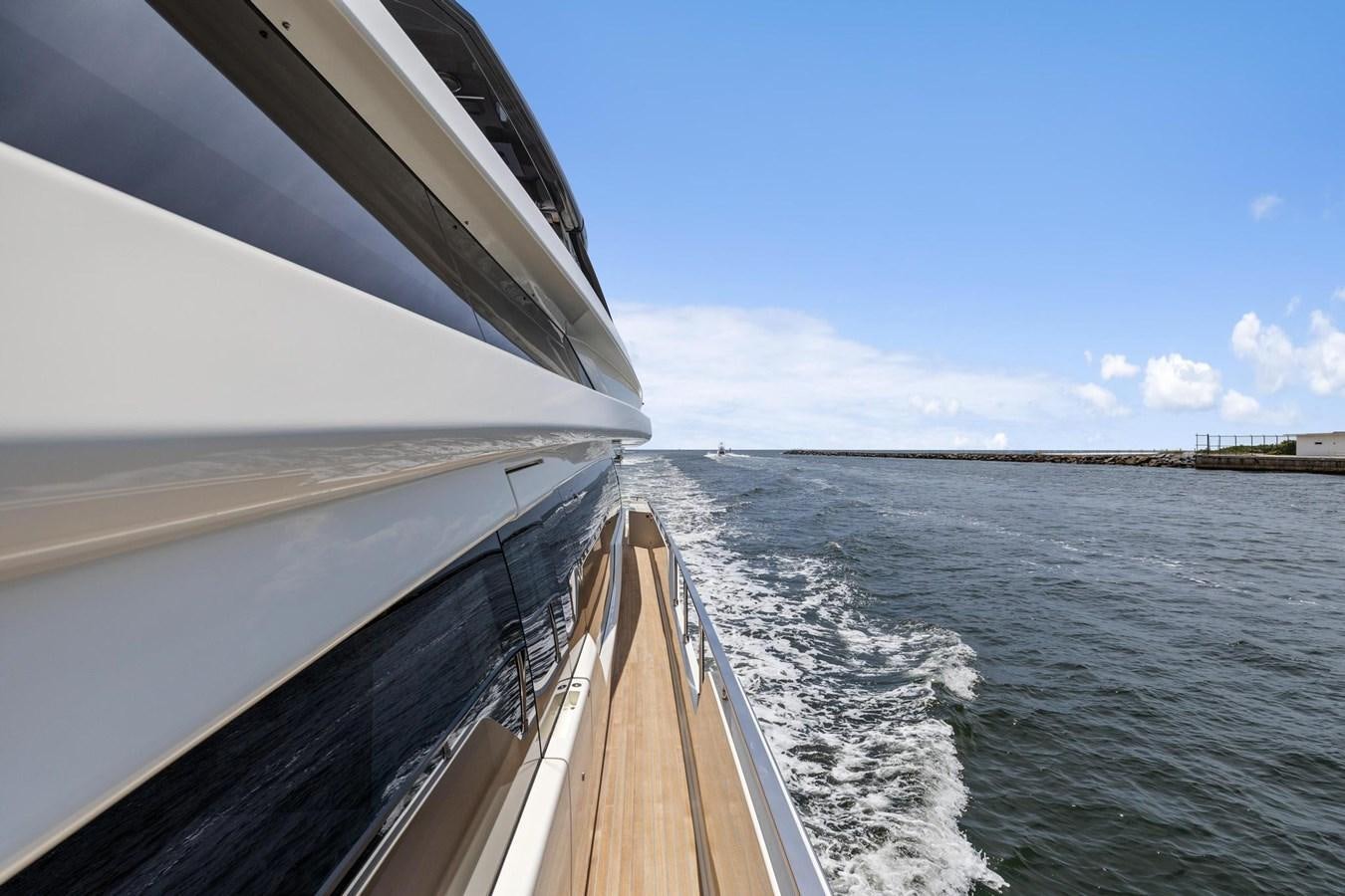 a boat on the water aboard XFAF8532J021 Yacht for Sale