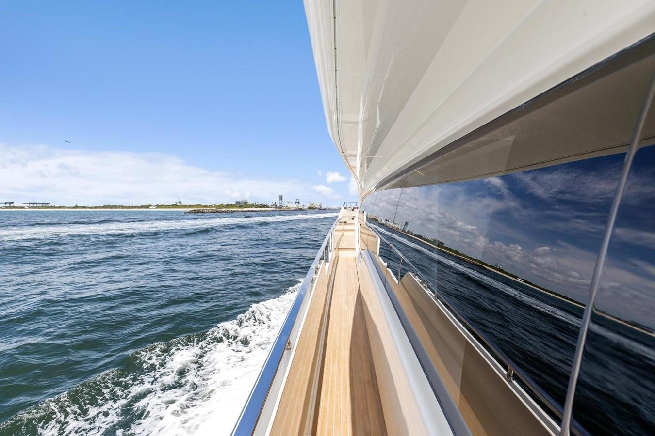 a boat on the water aboard XFAF8532J021 Yacht for Sale