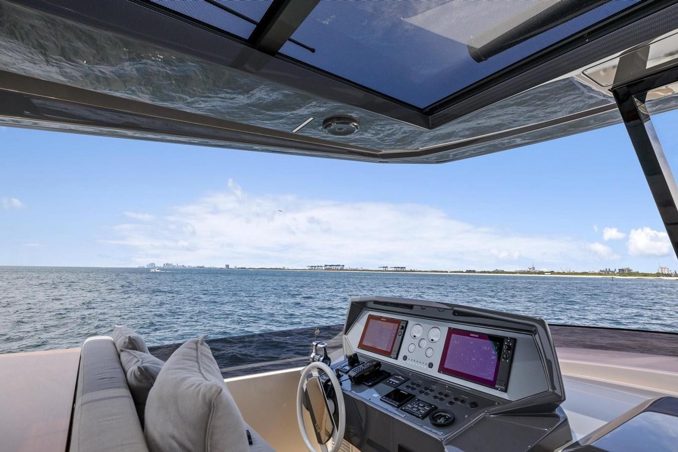 a laptop on a boat aboard XFAF8532J021 Yacht for Sale