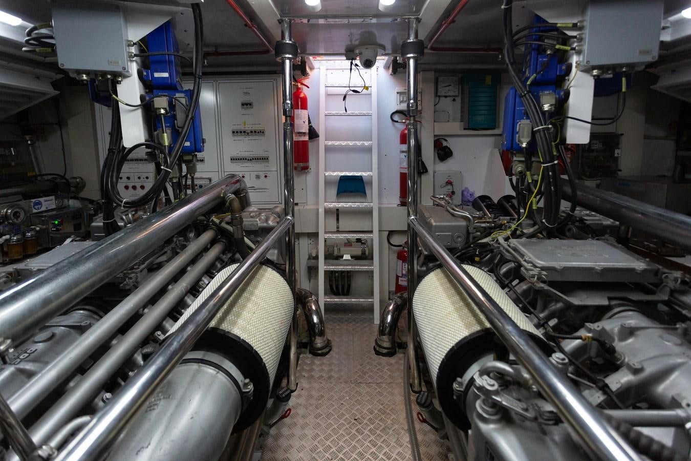 a room with machinery aboard STAND BY ME Yacht for Sale