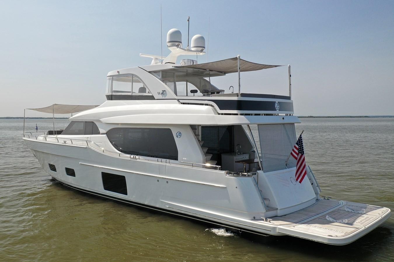 a boat on the water aboard 70E Yacht for Sale