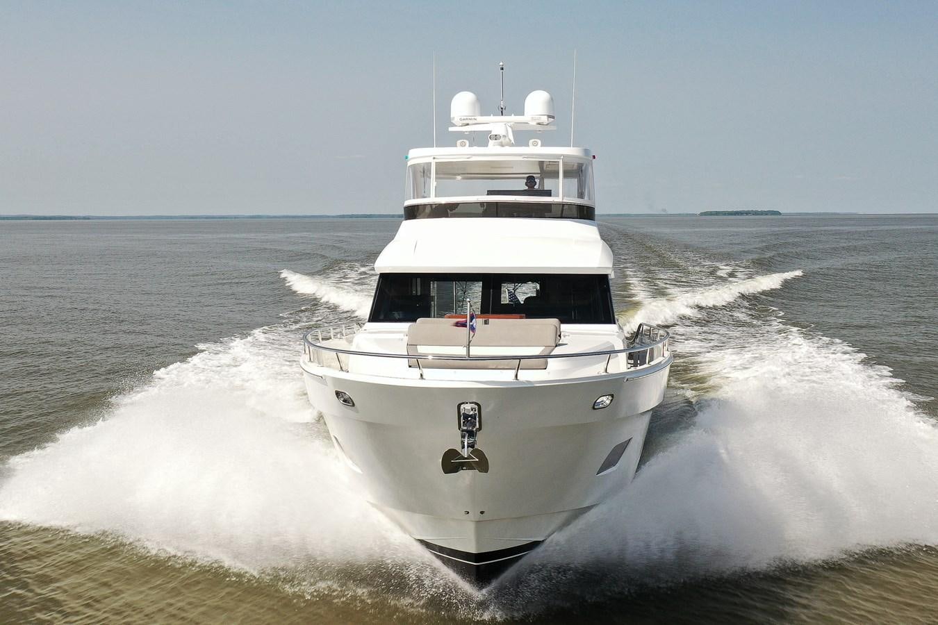 a boat on the water aboard 70E Yacht for Sale