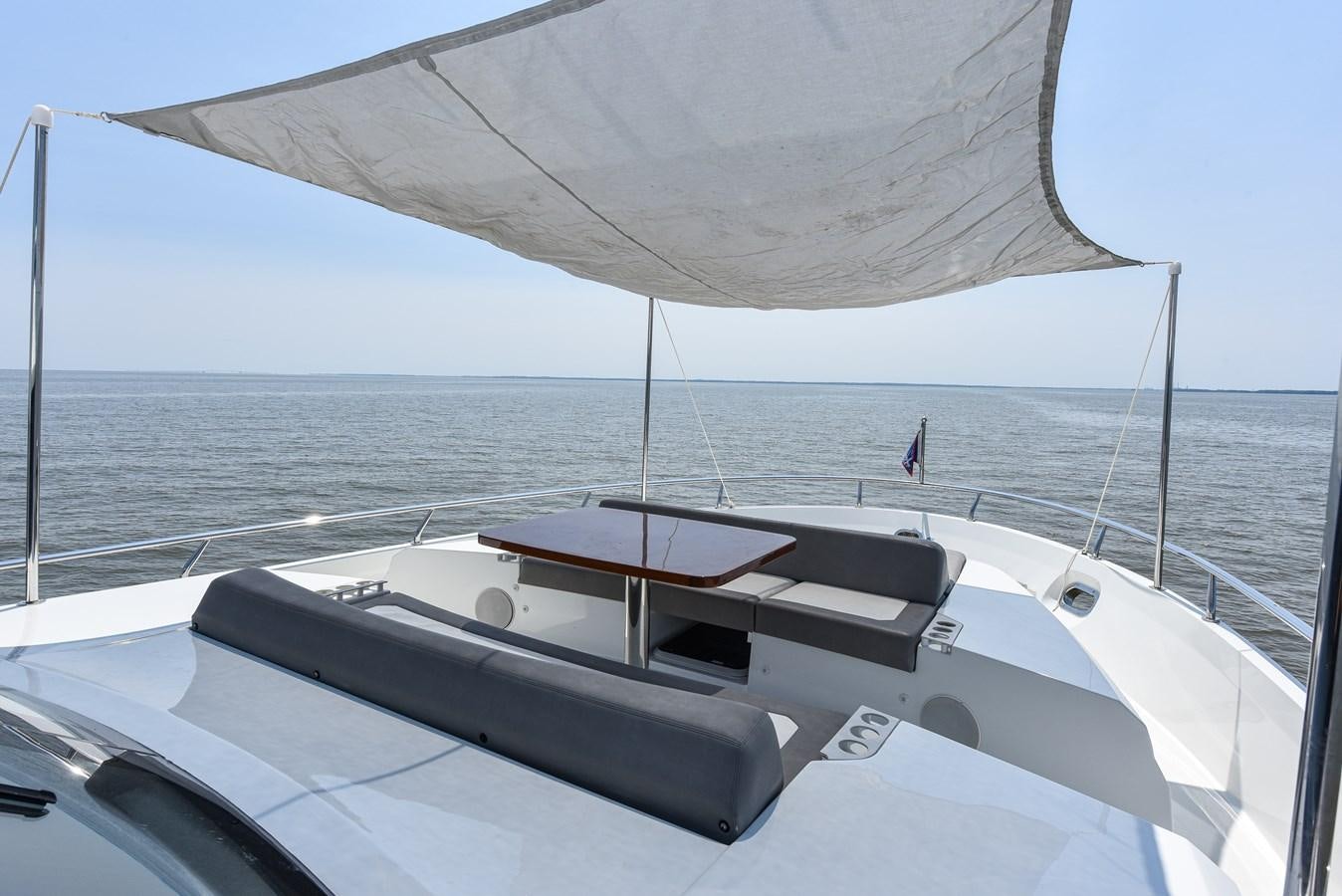 a boat on the water aboard 70E Yacht for Sale