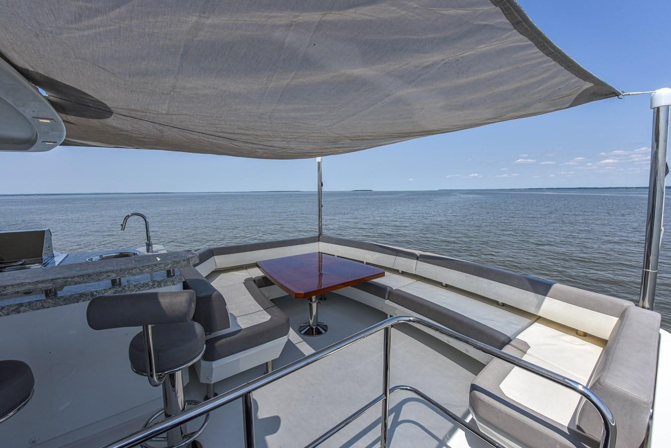 a boat on the water aboard 70E Yacht for Sale