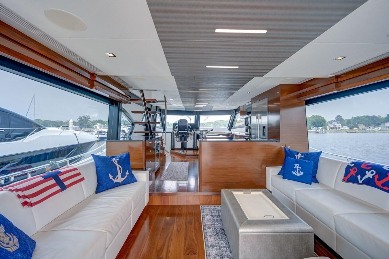 a boat on the water aboard 70E Yacht for Sale