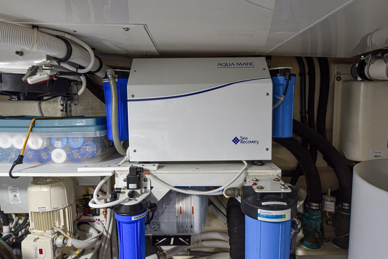 a machine with a white cylinder aboard 70E Yacht for Sale