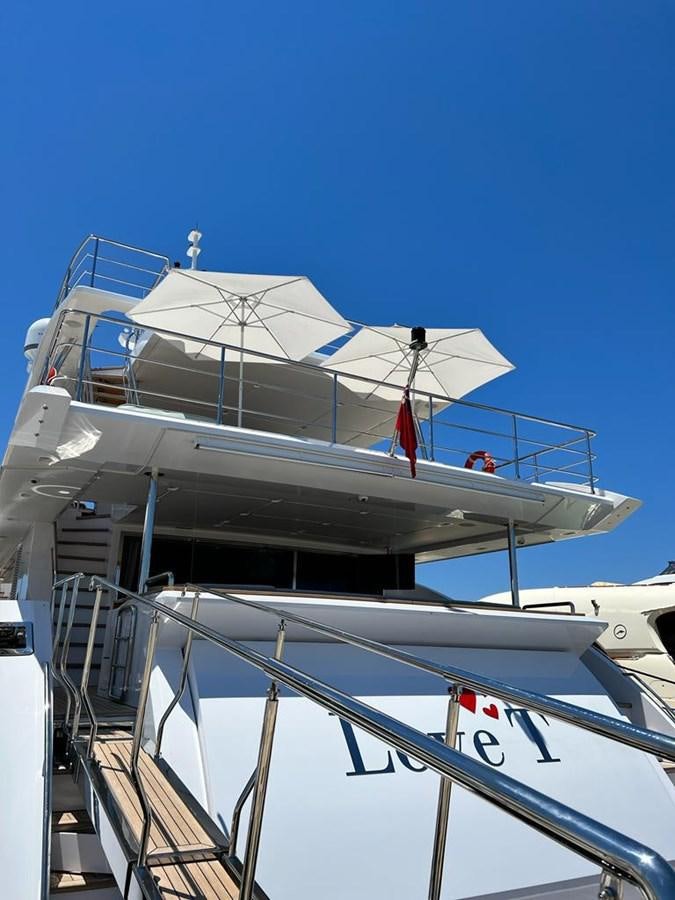 a boat on a boat aboard LOVE T Yacht for Sale