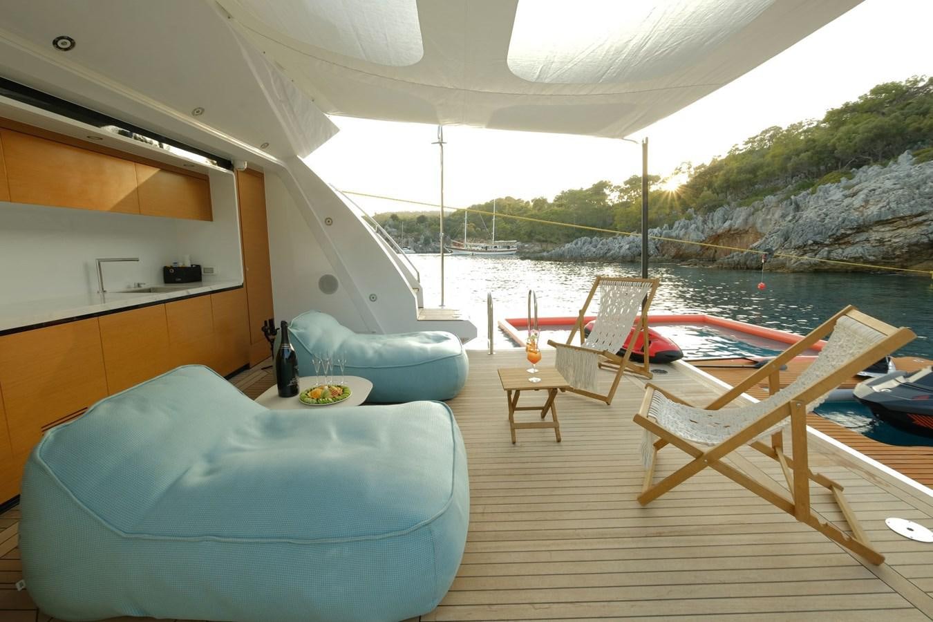 a boat on the water aboard LOVE T Yacht for Sale