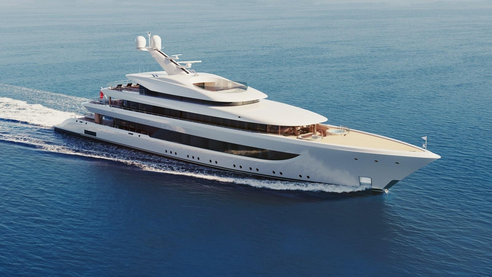 a white yacht on the water aboard SAKURA Yacht for Sale