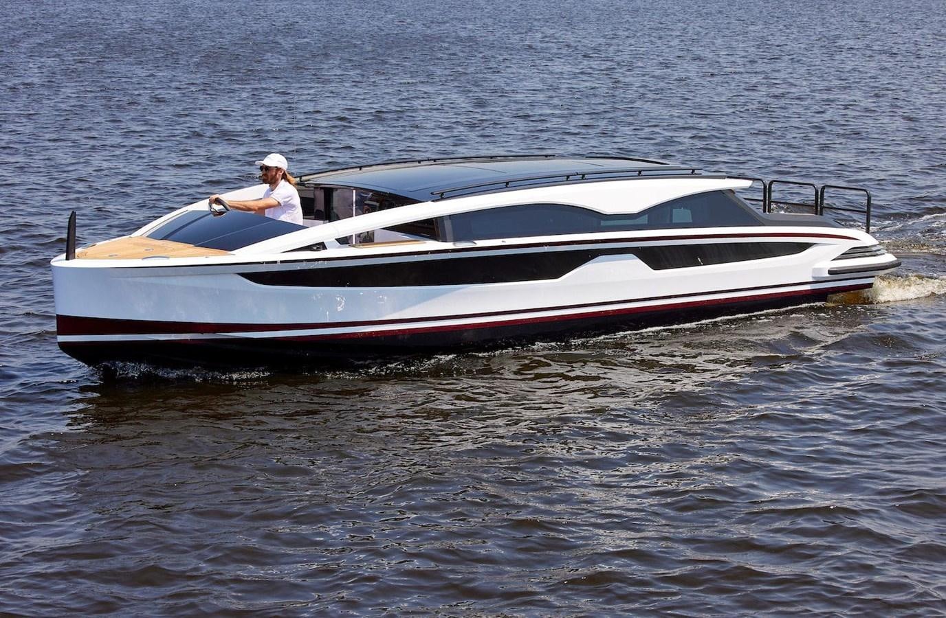 a person in a boat aboard SPARTA Yacht for Sale