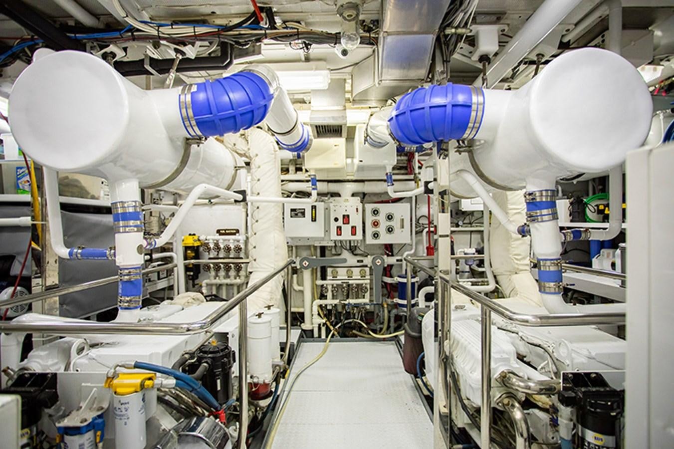 close-up of a machine aboard SOVEREIGN Yacht for Sale