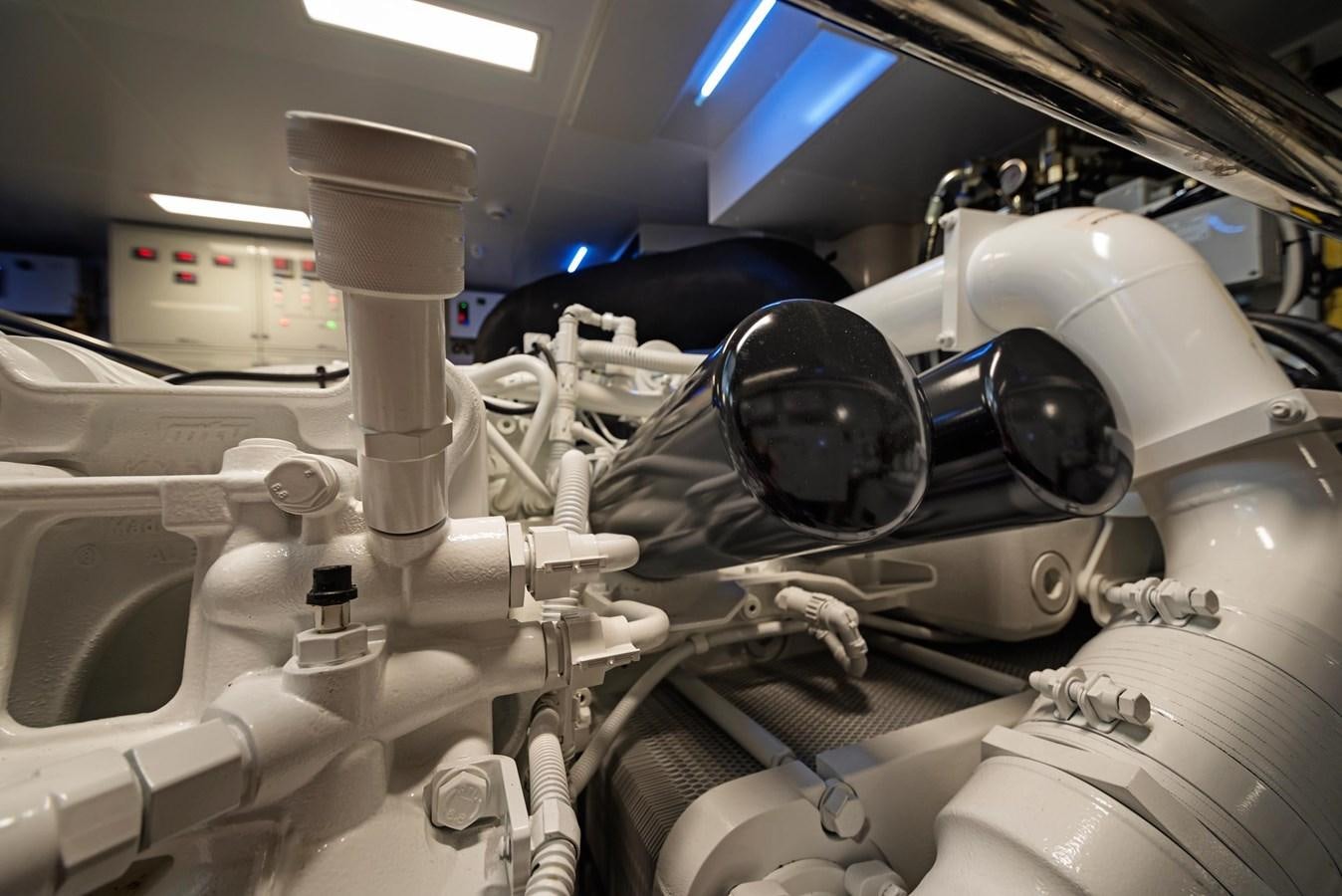 a close-up of a car aboard ALLEGRA  @ AVENTURA Yacht for Sale