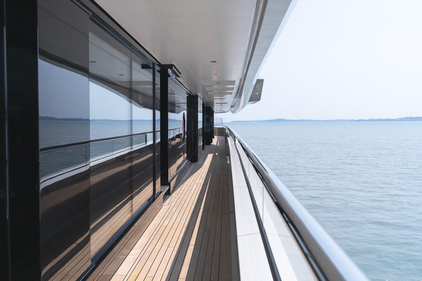 a boat on the water aboard WHISPER Yacht for Sale